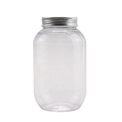 Factory direct sale 500ml empty clear round shape plastic bottles for juice mike tee